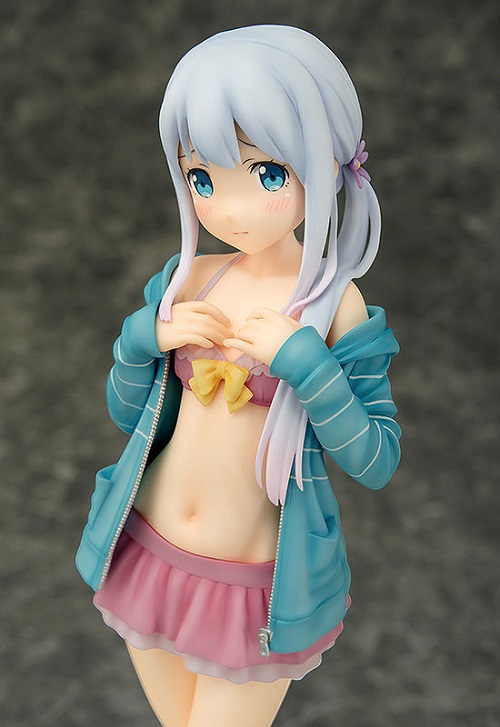 エロマンガ先生』よりパーカーを羽織る水着姿の和泉紗霧1／7スケールフィギュアが2019年2月発売 - ラノベニュースオンライン