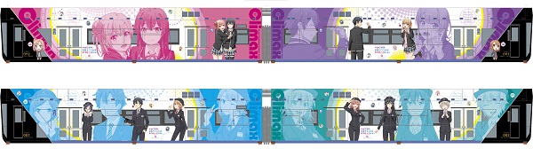 俺ガイルラッピング電車