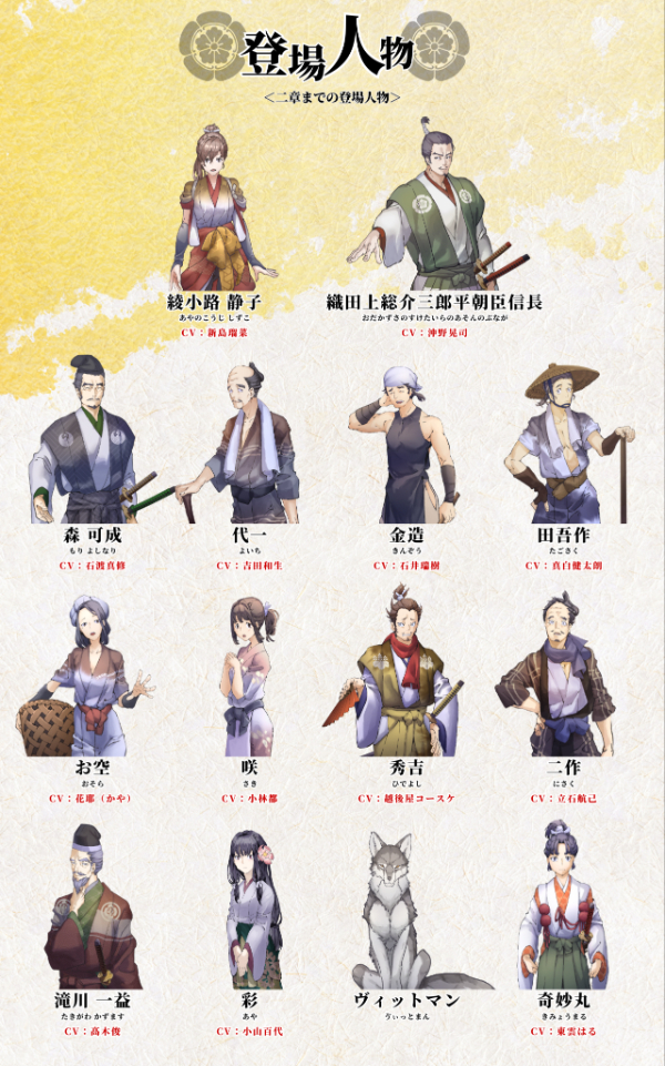 戦国小町苦労譚 語絵巻 - カタリエマキ -