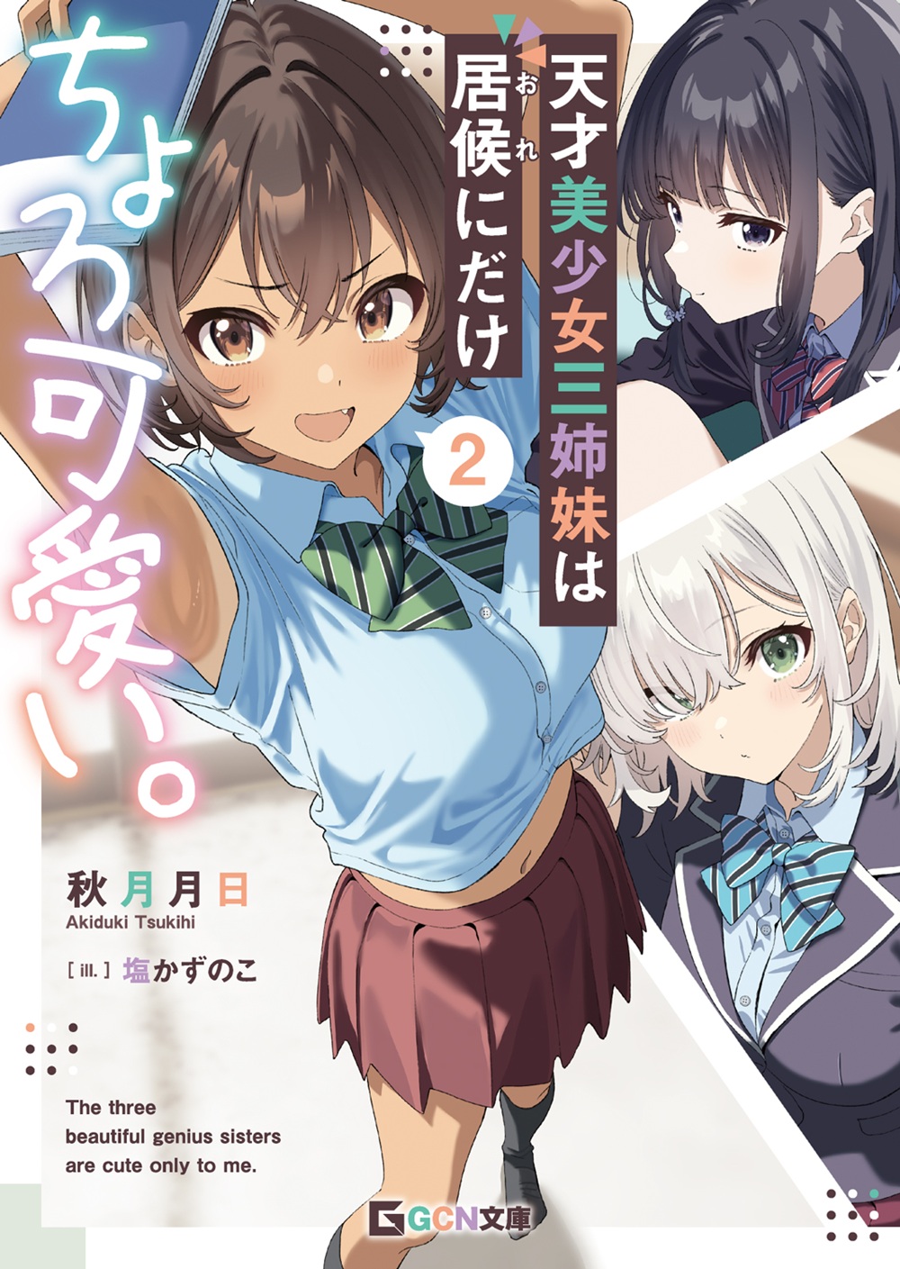 天才美少女三姉妹は居候にだけちょろ可愛い。2