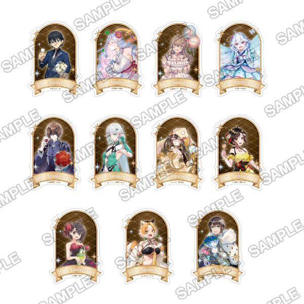 カドカワBOOKS10周年記念グッズ