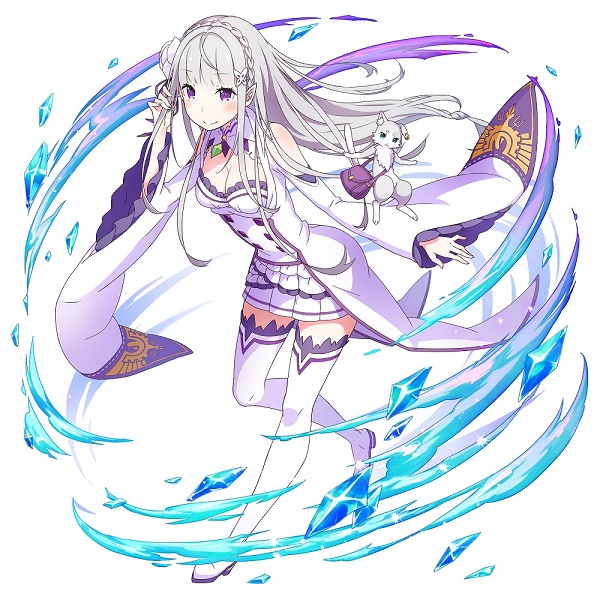 グラサマ×リゼロコラボ エミリア(覚醒)