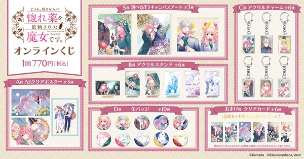 どうも、好きな人に惚れ薬を依頼された魔女です。