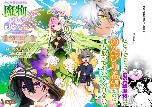 魔物(マンドラゴラ)ってバレたら討伐ですか? ~花の魔女はひっそり平穏に暮らしたい~