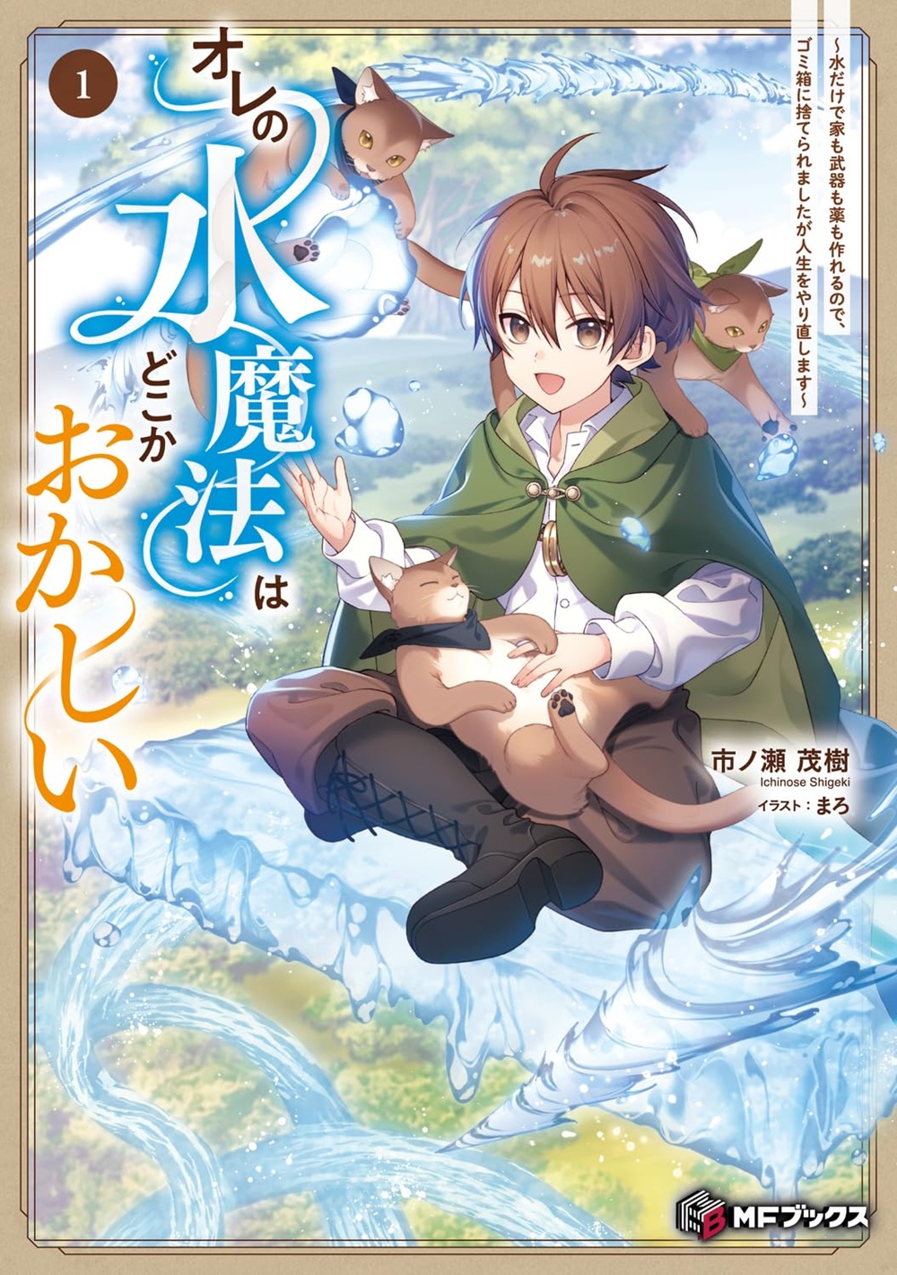 オレの水魔法はどこかおかしい ～水だけで家も武器も薬も作れるので、ゴミ箱に捨てられましたが人生をやり直します～