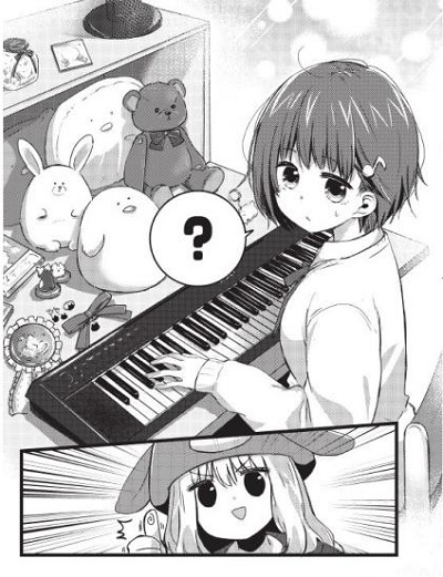 作曲少女挿絵