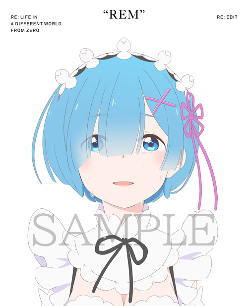 Re：ゼロから始める異世界生活 新編集版 Blu-ray BOX デジパック裏