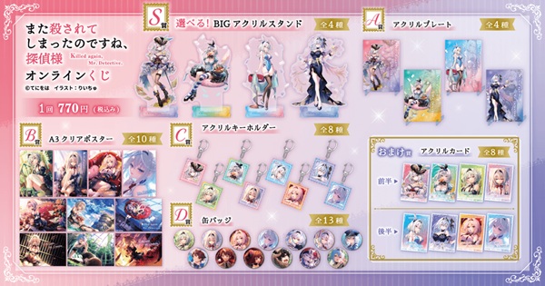 また殺されてしまったのですね、探偵様