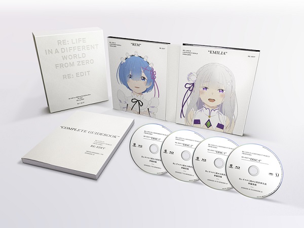 Re：ゼロから始める異世界生活 新編集版 Blu-ray BOX 展開図