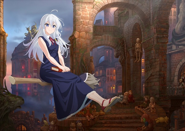 アニメ『魔女の旅々』優雅なイレイナを描いた第7弾新ビジュアル